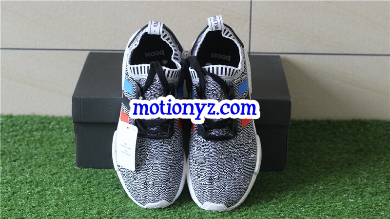 Real Boost Adidas NMD R1 Primiknit Tri Color Grey